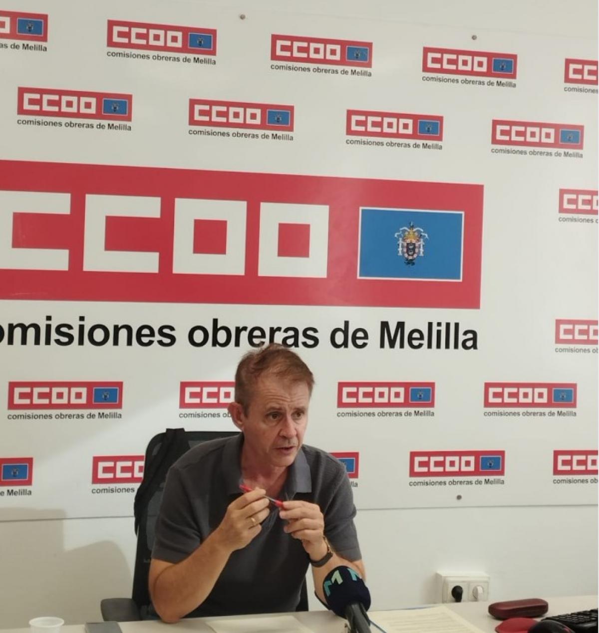 Luis José Mellados, delegado sindical de CCOO en INMUSA