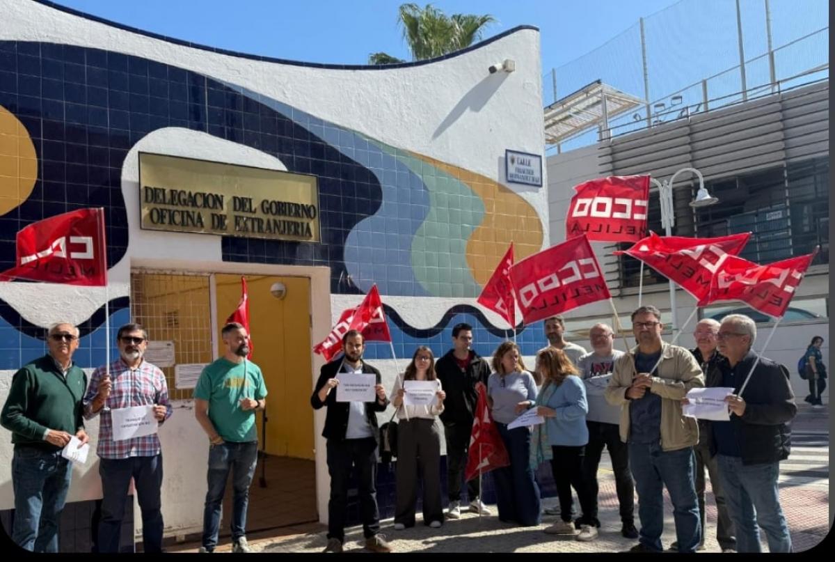 Huelga Oficina Extranjera Ciudad Autnoma de Melilla