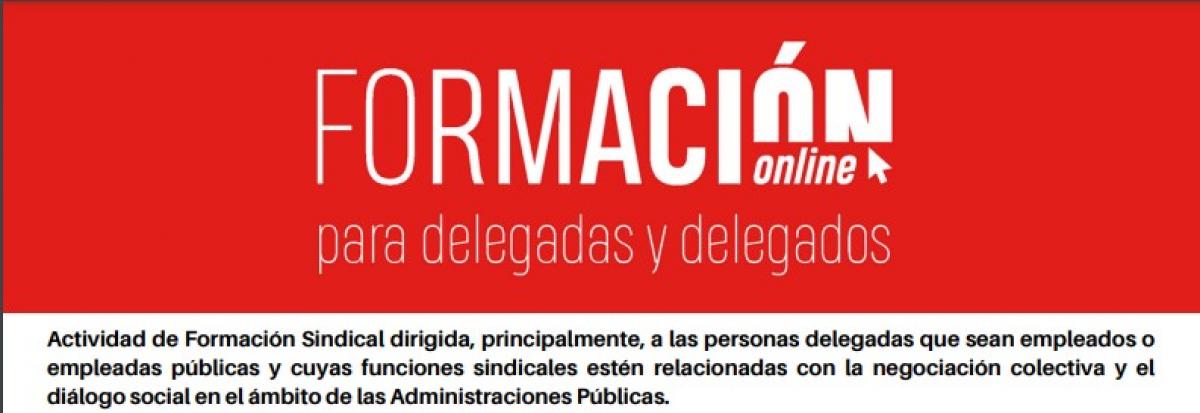 Formacin Online para Delegados y Delegadas del mbito Pblico