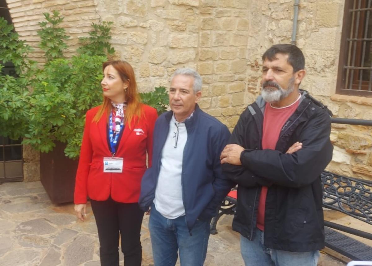 Delegada Sindical de Salzillo, Secretario de Accin Sindical y Secretario General de la FSC-CCOO de Melilla