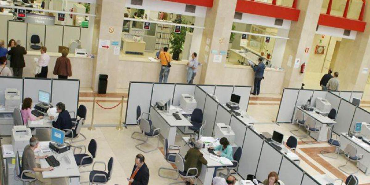 Una oficina de la Agencia Tributaria