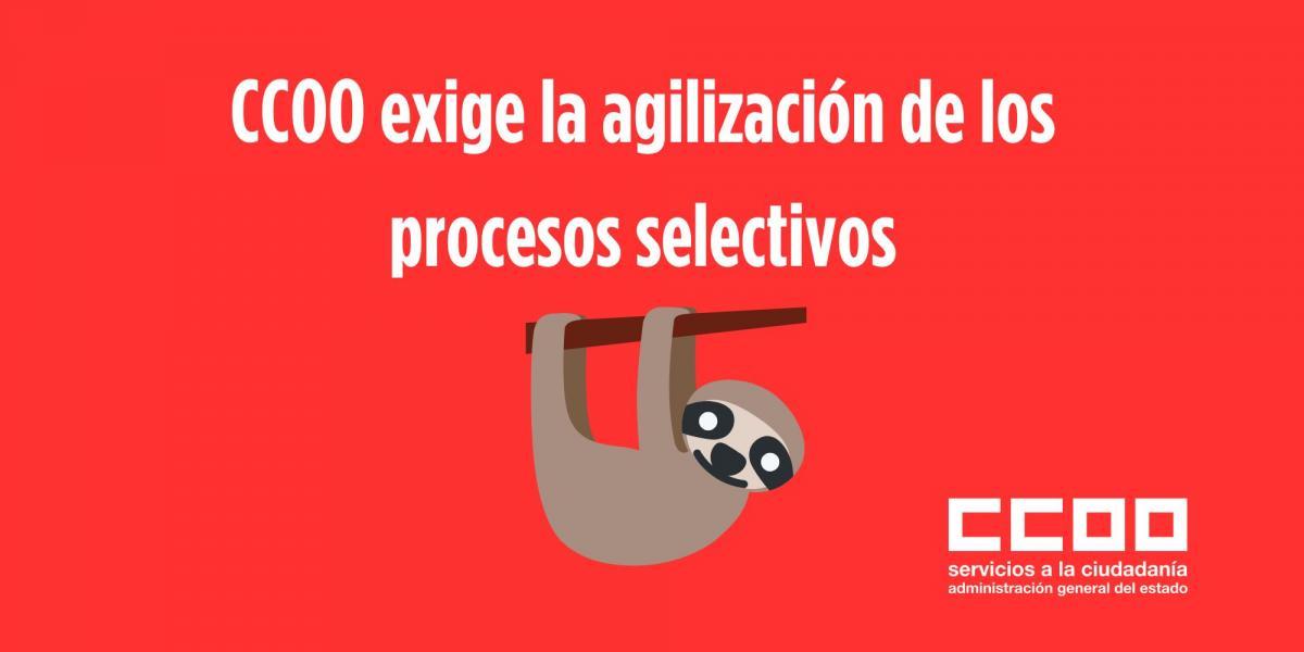 CCOO exige la agilizacin de los procesos selectivos