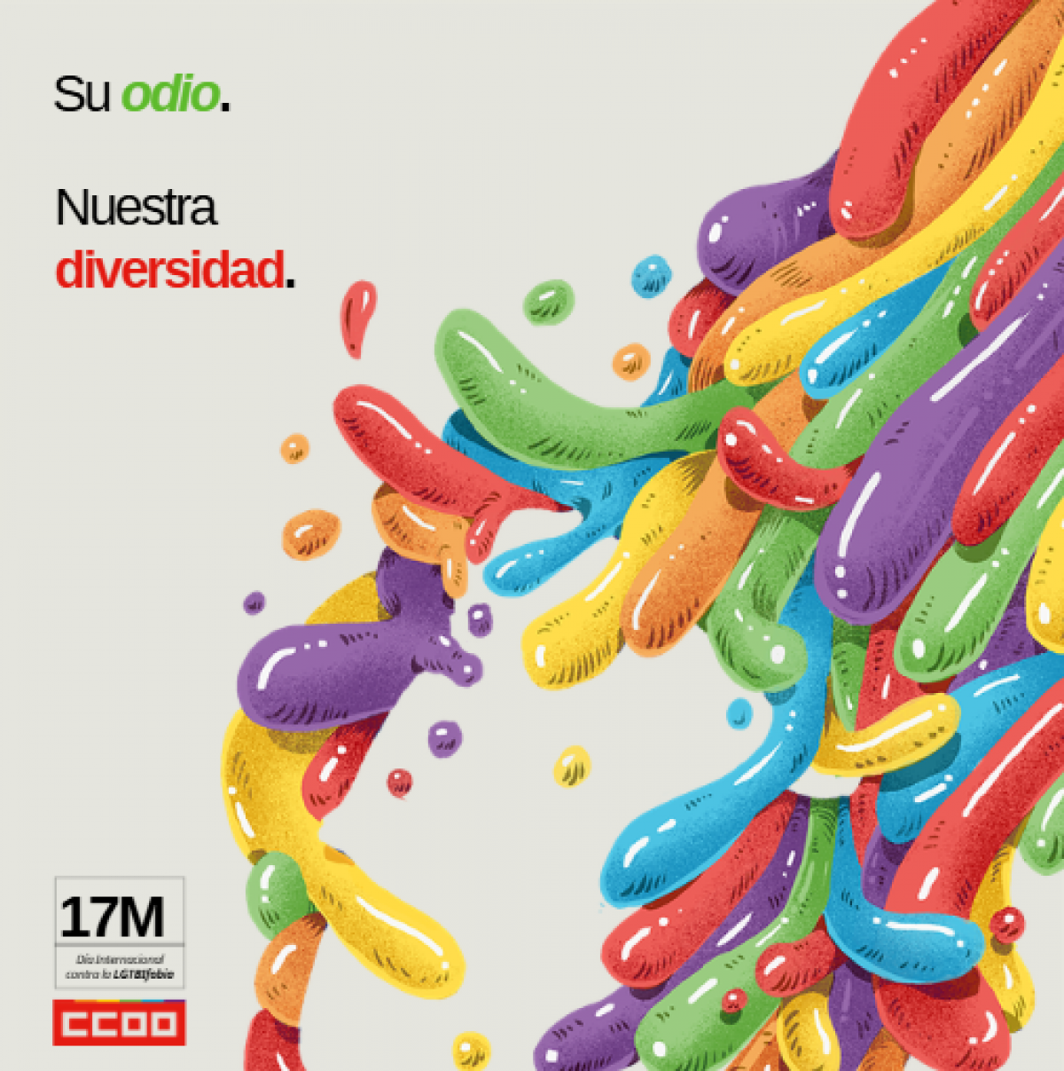 17M, Día Internacional contra la LGTBIfobia.